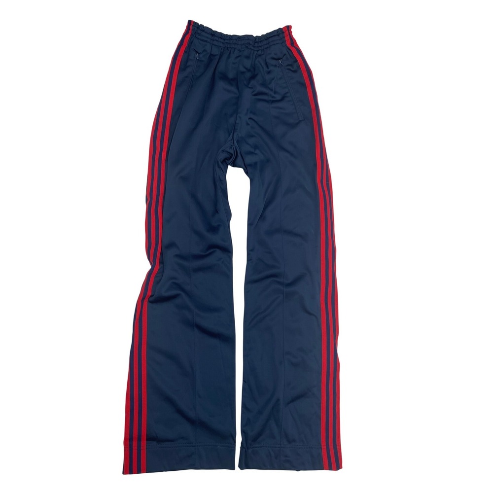 VTG late 80's Adidas Keyrolan ATP Track Pants Navy Red Mens Size M Made‎ in USA